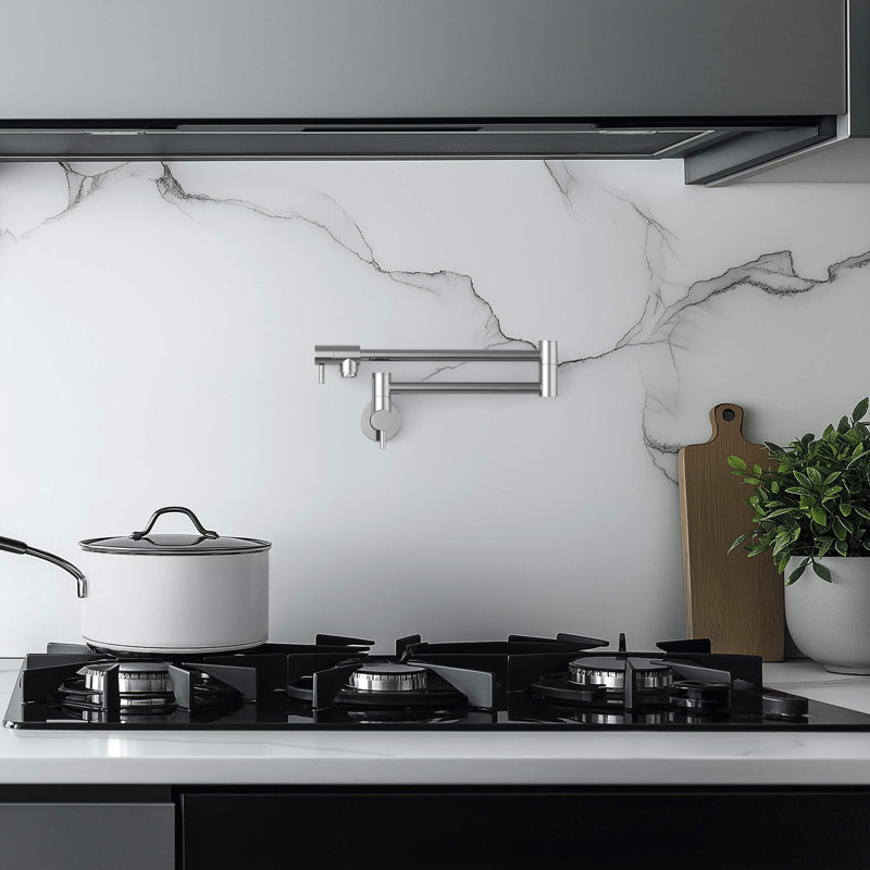 Robinet de cuisine, Chrome