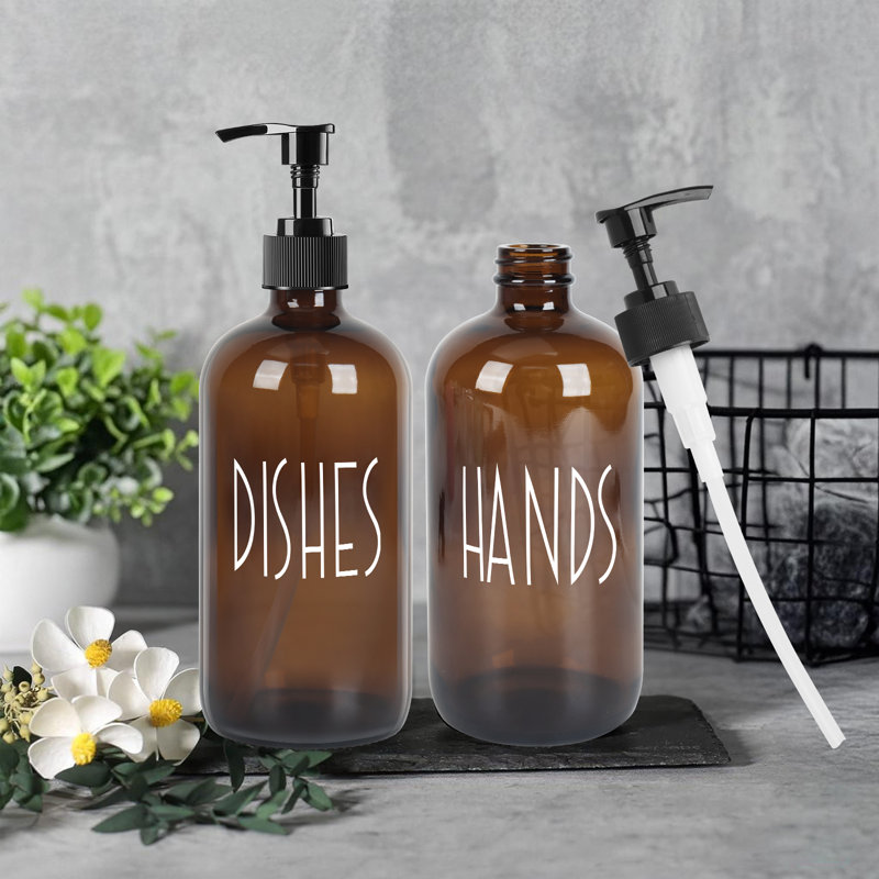 Distributeur de liquide 16 oz. (Brun), Brun