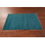Tapis bleu sarcelle Gabbeh 3 x 5