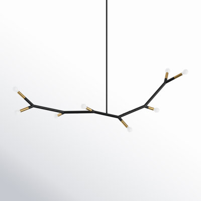 Raela 8 - Light Metal Dimmable Chandelier