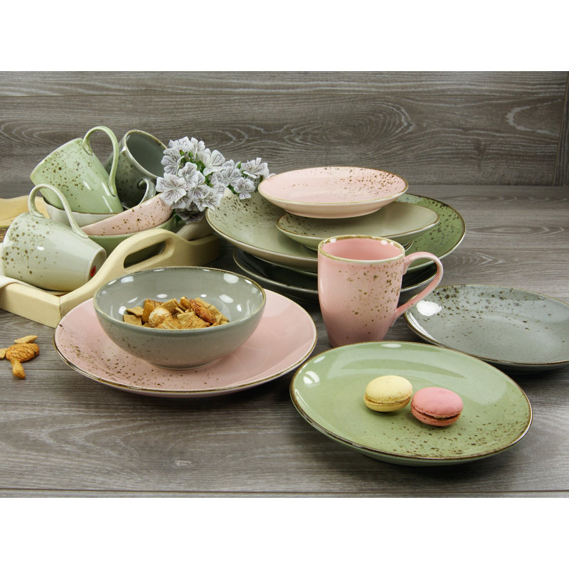 NATURE COLLECTION 16 Piece Dinnerware Set, Service for 4