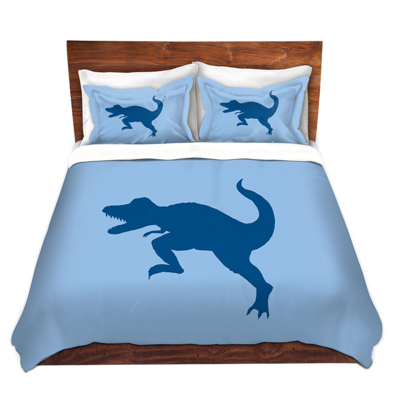  Housse de couette en microfibre Catherine Holcombe Dinosaur I, Grand