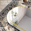 Miroir arqué, miroirs muraux arqués, miroirs de meuble-lavabo modernes, miroir avec un élégant cadre en métal arqué pour votre salle de bain, chambre à coucher ou salon-1463230868-1463230869