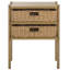 Table d'appoint 2 tiroirs Assanti-1992360593