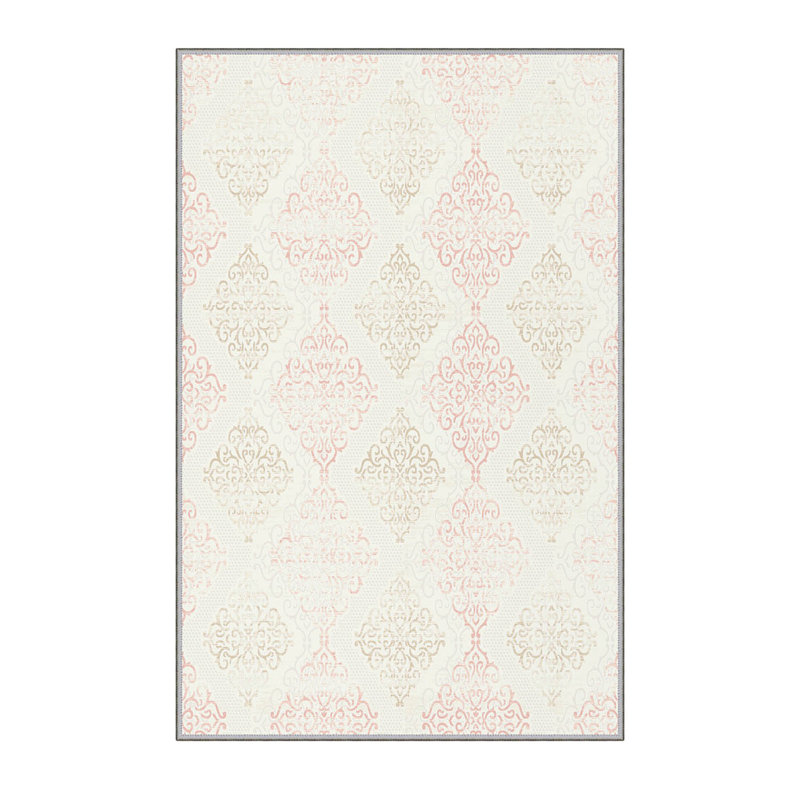 Premium Hall Carpet, 2.6 x 6.6 Feet, 1% Polyester, .3 in Pile Height | Antibacterial, Non-Slip Underside, Machine Washable | 3D Digital Print Design, Durable & Stylish for Entryways, Living Rooms & More
