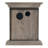 Priscilla Modern & Contemporary Mantel Clock, Wood Veneered Bracket Frame with Westminster Chime, Convex Glass