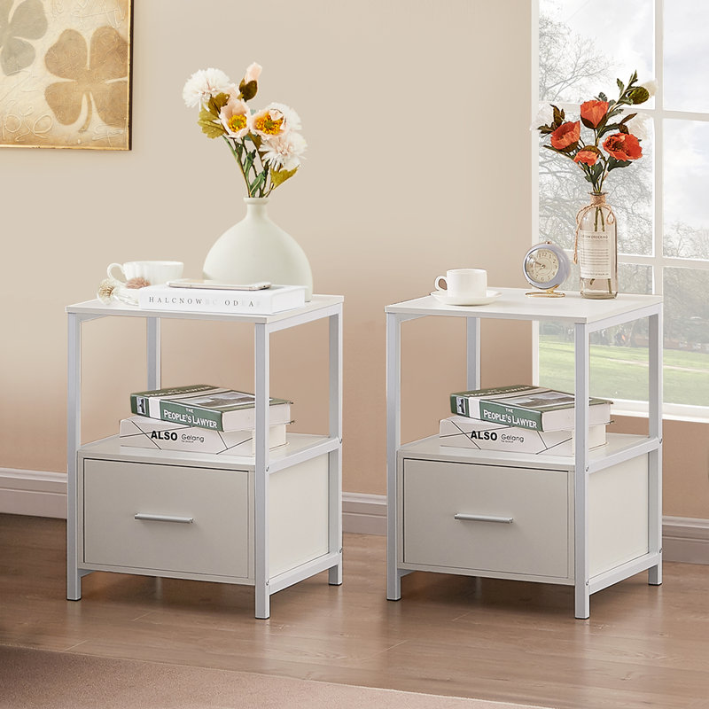 Kempst 15.7'' W Nightstand, Coffee