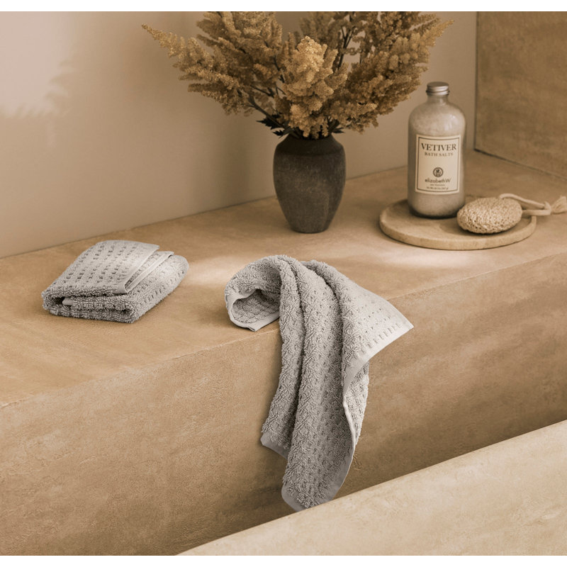 Turkish Waffle Waffle Washcloth Set, Mineral