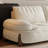 White Polyester Blend Modular Sofa cushion couch