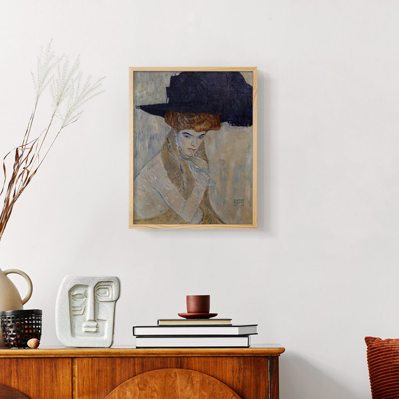 «Gustav Klimt XX» sur, Naturel, H 10 po x l 8 po