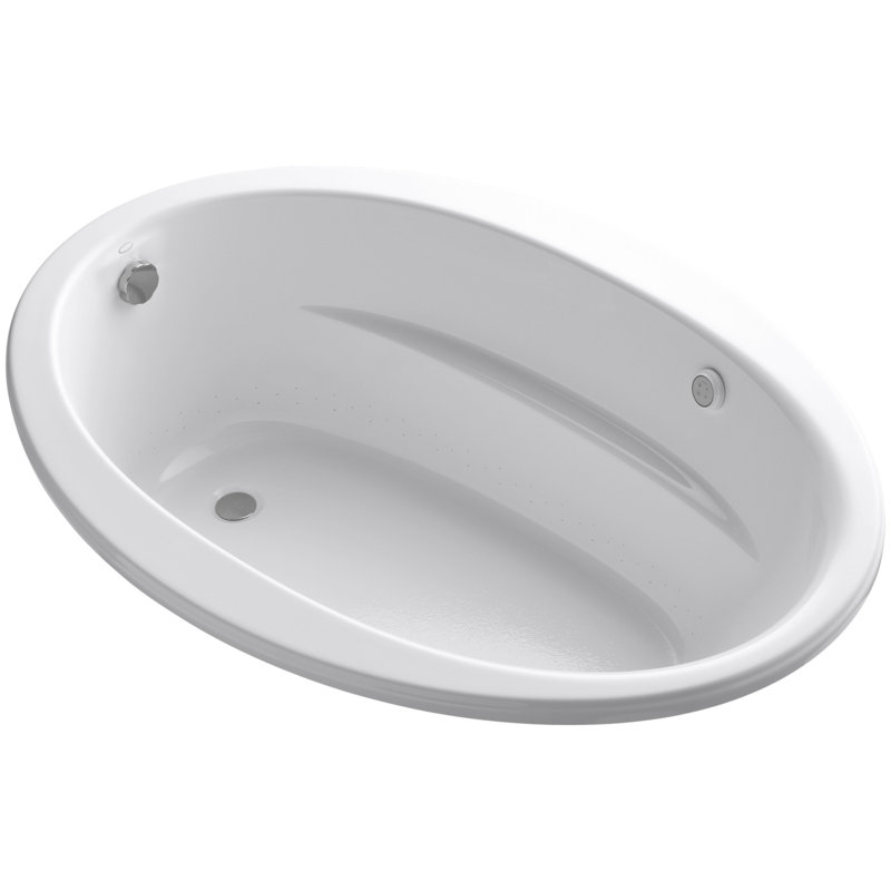 Sunward 60" x 42" Air Bathtub, Blanc