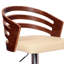 Swivel Upholstered Adjustable Height Counter Stool-998688898