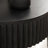 Kristie Half-circle Mango Floating Shelf with Drawer-657414403