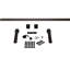 Ensemble de quincaillerie de porte de grange de qualité supérieure avec rail pour portes 1 3/8 po Premium-1158709707-1158709727