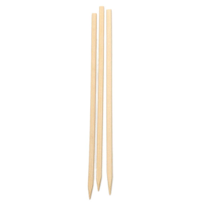 Wood Skewers And Shish Kebabs, 9" Height