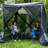 CLAM Quick Set Traveler 6 x 6 Ft Canopy + Clam Quick Set Screen, Blue (3 Pack)-102466724