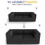 Canapé modulaire Bonelesss Compression Comfy Cloud-284008847