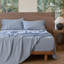 Ensemble de draps 100% coton lavé MooMee-119224431-119224422