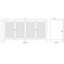 Alrick 71'' Wood Sideboard