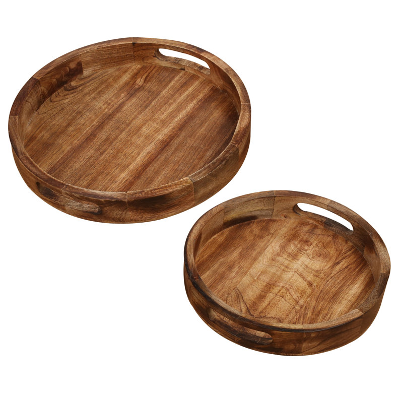 Panier de fruits en bois et caisses de rangement - (bois rustique)