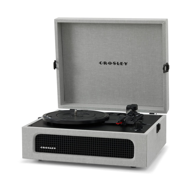 Tourne-disque Voyager, gris