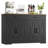 Daryosh 4-Door Sideboard with Drawers-1660202731