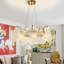 Lustre en cristal 3 couches Kaylanie