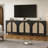 Boho - Rattan Sideboard With Adjustable Shelves-241852835