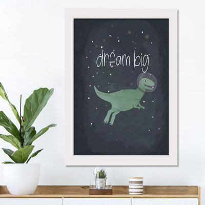 «Dream Big», art encadré