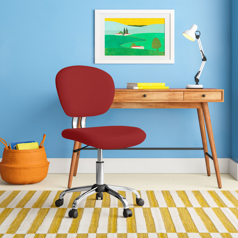 Chaise de bureau Beverly, Maille rouge