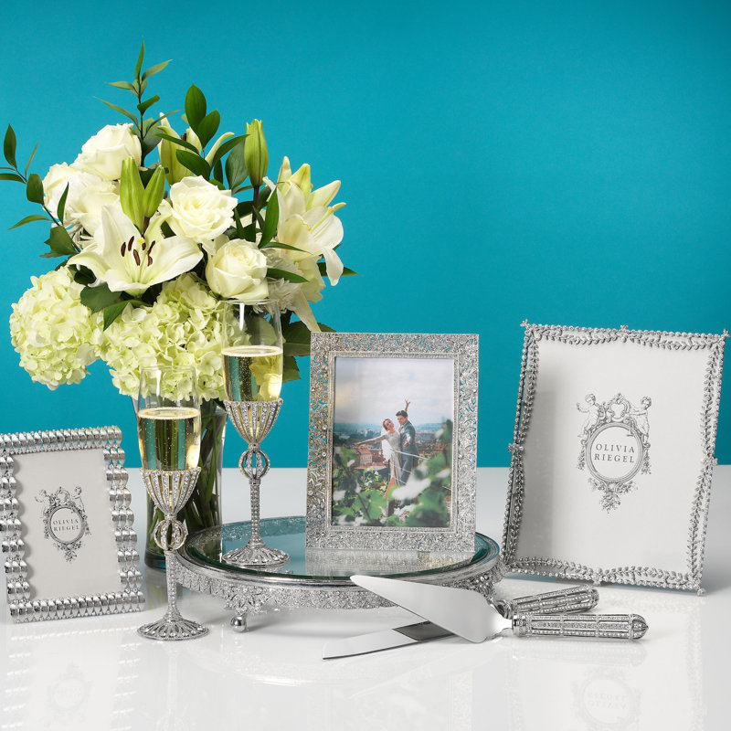 Kensington Metal Picture Frame, 5" x 7", Silver