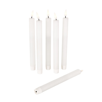 Wax Indoor and Outdoor Flameless Pillar Candles with Remote Control