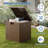 80 Gallon Outdoor Storage Box, Large Waterproof Deck Box, Lockable UV Resistant Storage Bin for Patio, Garden, Cushions, Tools, Equipment-126766161