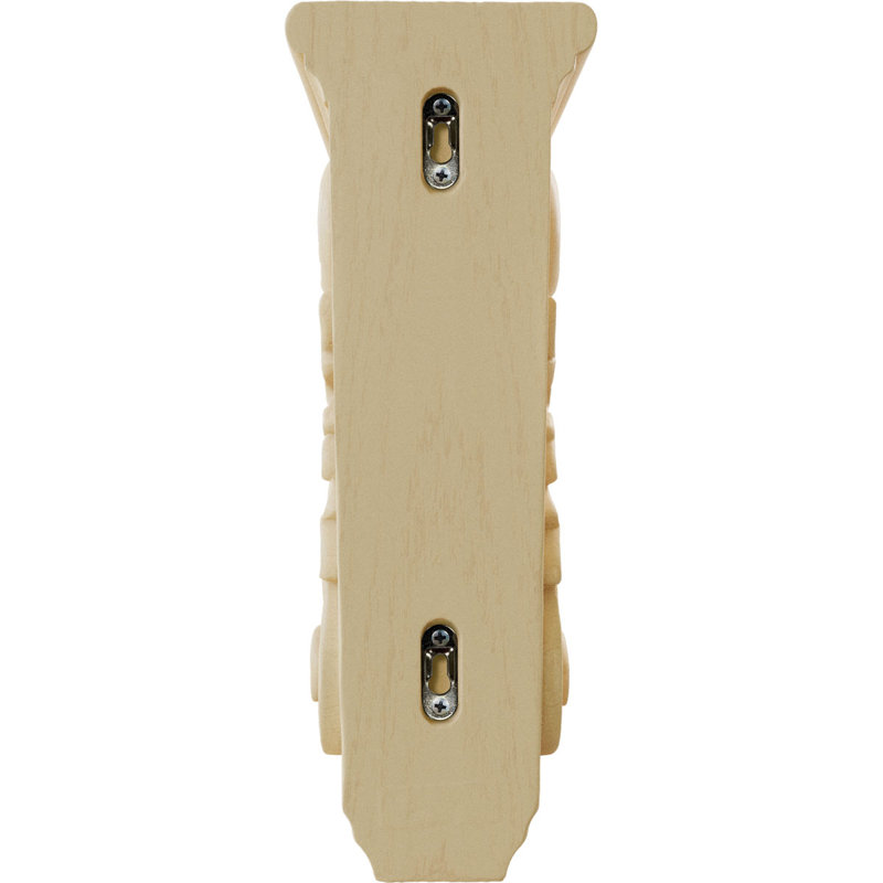 5"W x 7"D x 14"H Large Shell Corbel, Maple (4-Pack), Maple