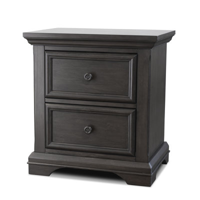 2 Drawer Solid Wood Nightstand by Sorelle