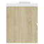 Audon 1000mm Single Bathroom Vanity with Integrated Ceramic Basin-1632463291