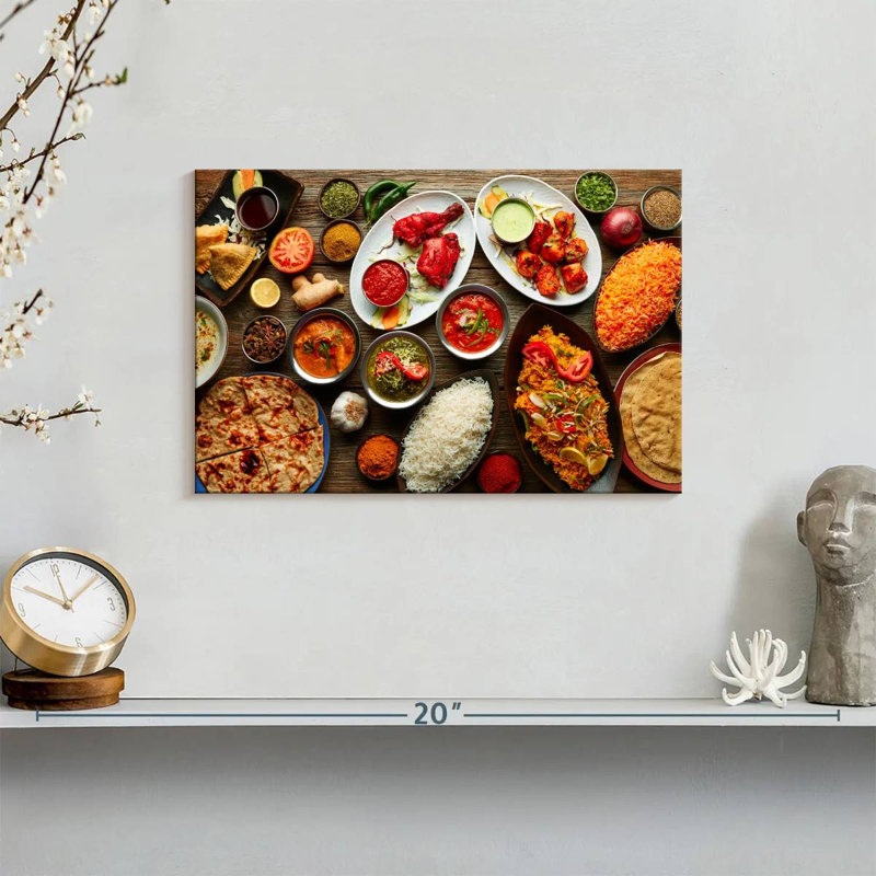 Yarlin Indian Cuisine Specialties, 8" H x 12" W
