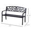 Banc d'extérieur 50 "Outsunny (excluant la table)