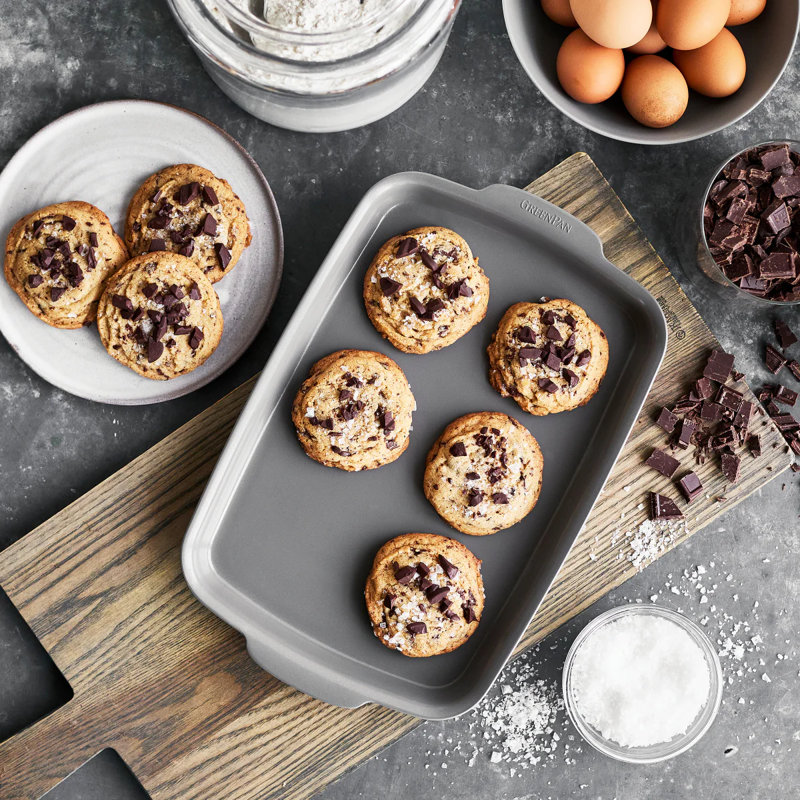 GreenPan Premiere Healthy Ceramic Nonstick 4-Piece Warp-Free Bakeware Set