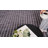 Abani Rugs BUR120A Delastre Black Ivory Linear Stripe Area Rug-943753631