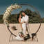 Support rond pour arche de mariage