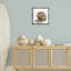  "Coquillage courbé sur toile flottante encadrée" par Jacob Q-1018383728-1018383731