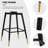 Swivel Velvet Upholstered Counter & Bar Stool-1750016729-1763769239
