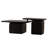 Lee Square Coffee Table Set with Fir Wood Legs-269016289