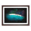 Beach In Hawaii Paint Splash - Framed Print-56891272-56891274
