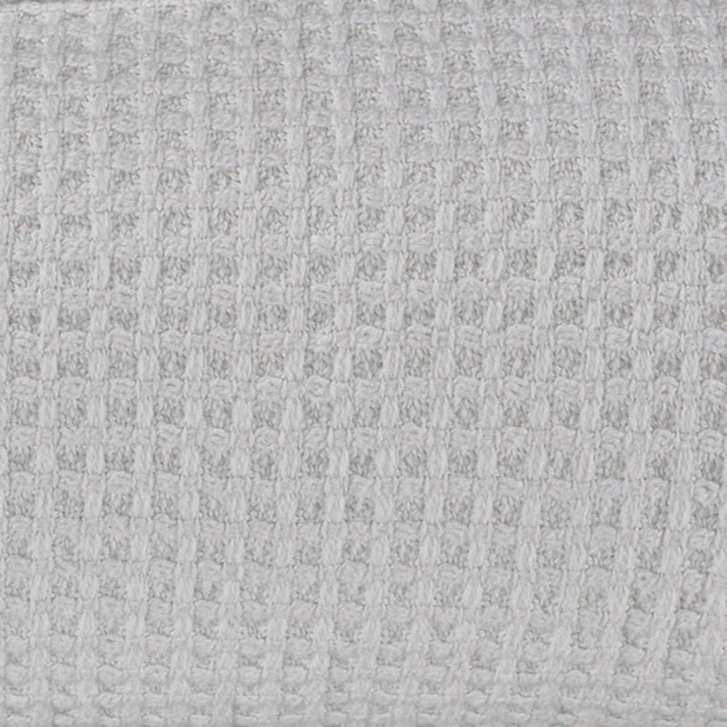 Waffleweave 100% Cotton Blanket, White, Queen