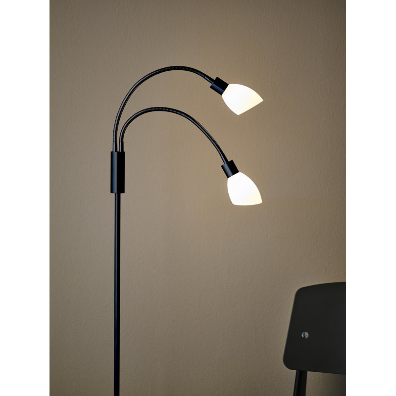 140cm Black Arched Floor Lamp