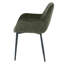 Charlestown 47cm H Velvet Upholstered Metal Armchair-159039215
