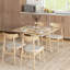 Olujimi Solid Wood Folding Dining Table, Drop Leaf Table 2-4 People-130228729
