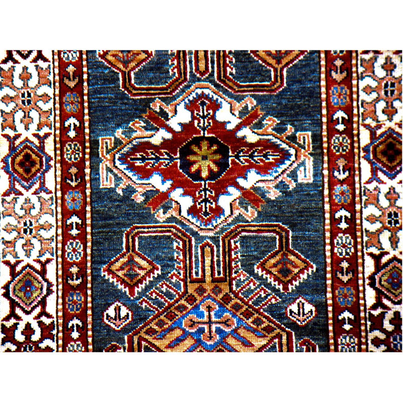 Hand Knotted Wool Moroccan Area Rug